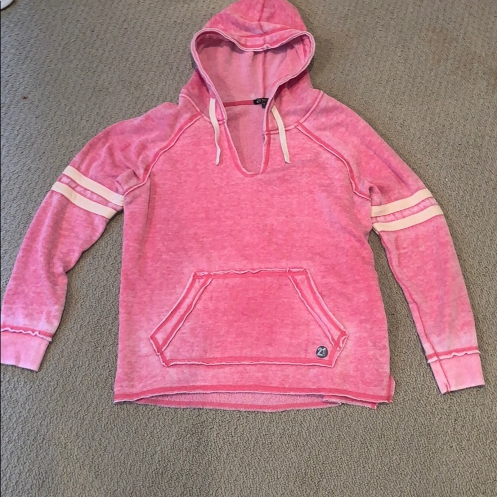 Pink, light hoodie